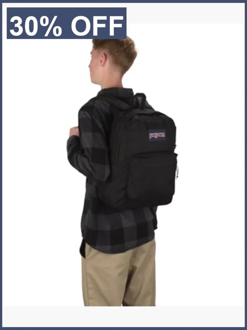 Durable Lightweight Backpack with Organizer Utility Pocket School Bookbag